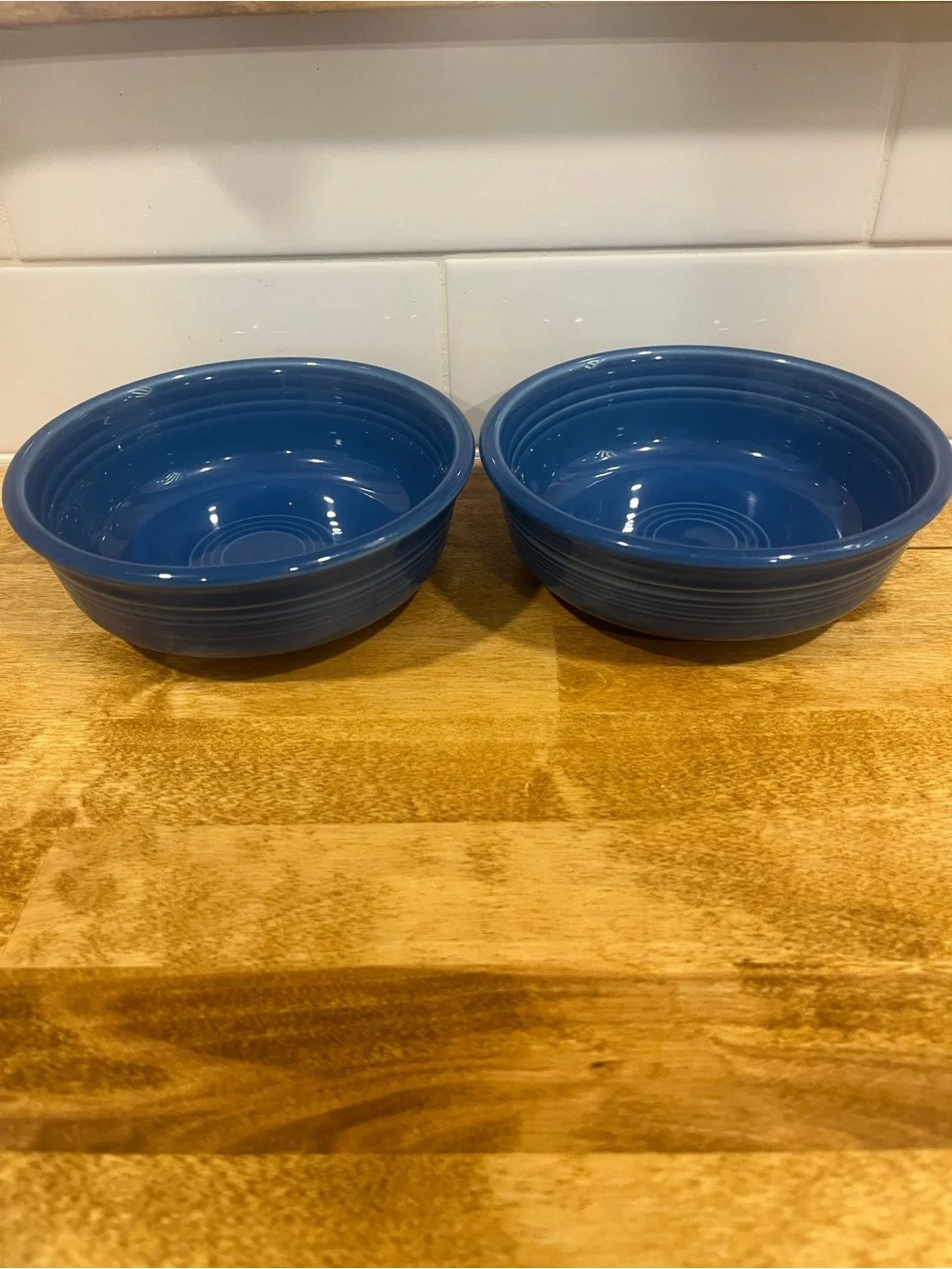 Fiestaware Cobalt Blue Serving Bowls - Set of 2